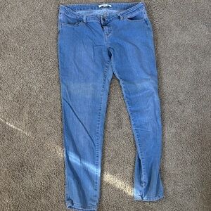 Forever 21 Denim Blue Skinny Jeans